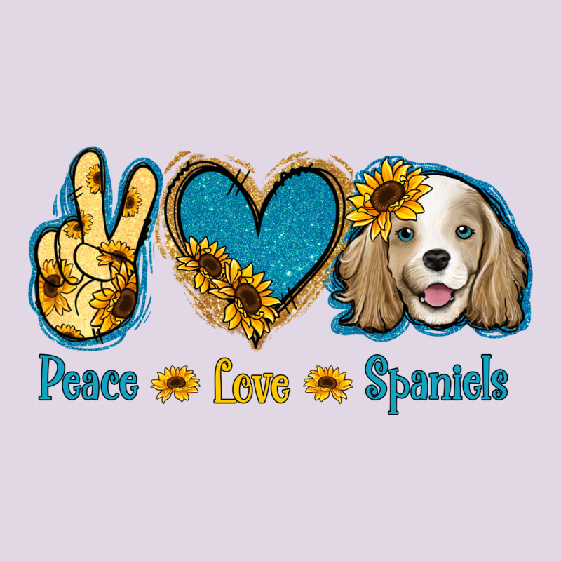 Peace Love Cocker Spaniel Classic Tee by Jasminsmagicworld | Teevron