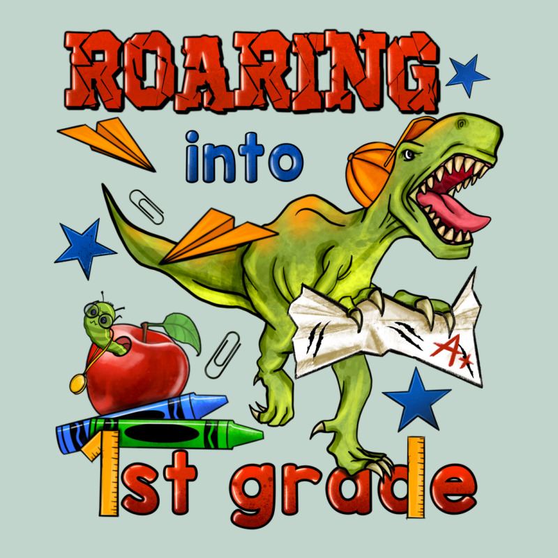 Roaring Into 1st Grade Zipper Hoodie by BundleAndBundleShop | Teevron