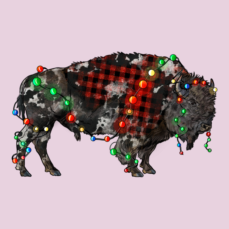 Christmas Bison Ladies Tee by RanaPortraitStore | Teevron