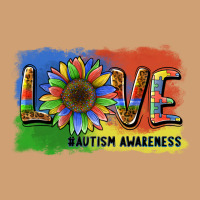 Sunflower Love Autism Awareness Vintage Tee | Teevron