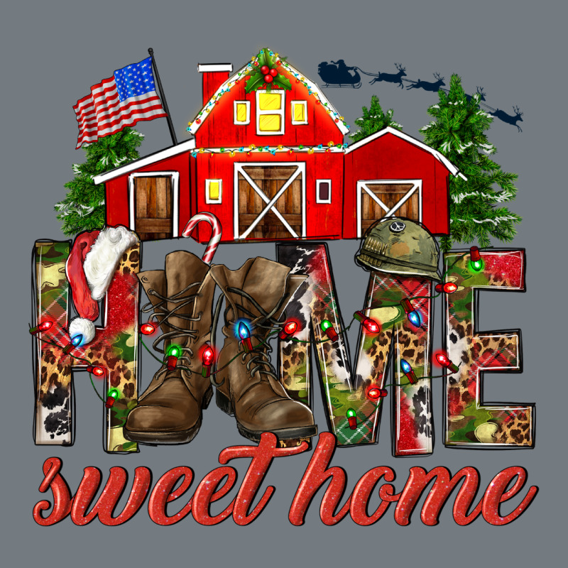 Army Christmas Home Sweet Home Heavyweight Sweatshirt by NancyCooperArtShop | Teevron