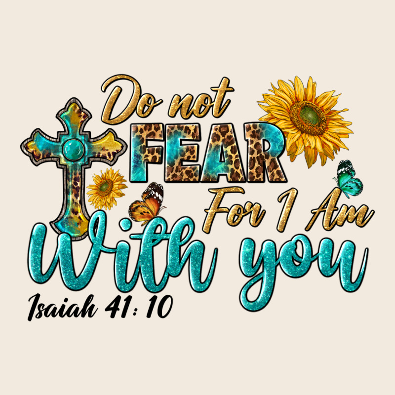 Do Not Fear For I Am With You Zipper Hoodie by BundleAndBundleShop | Teevron