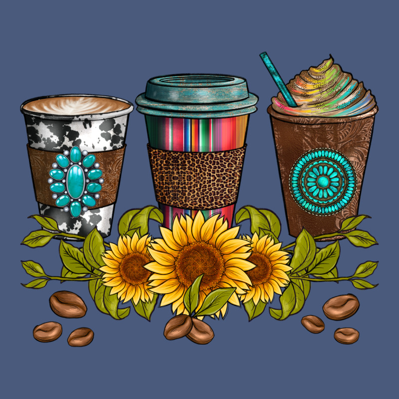 Coffee Group And Sunflowers Vintage Hoodie by Artiststas | Teevron