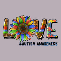 Love Sunflower Autism Awareness Vintage Tee | Teevron