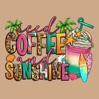 Iced Coffee And Sunshine Summer Vintage Hoodie | Teevron