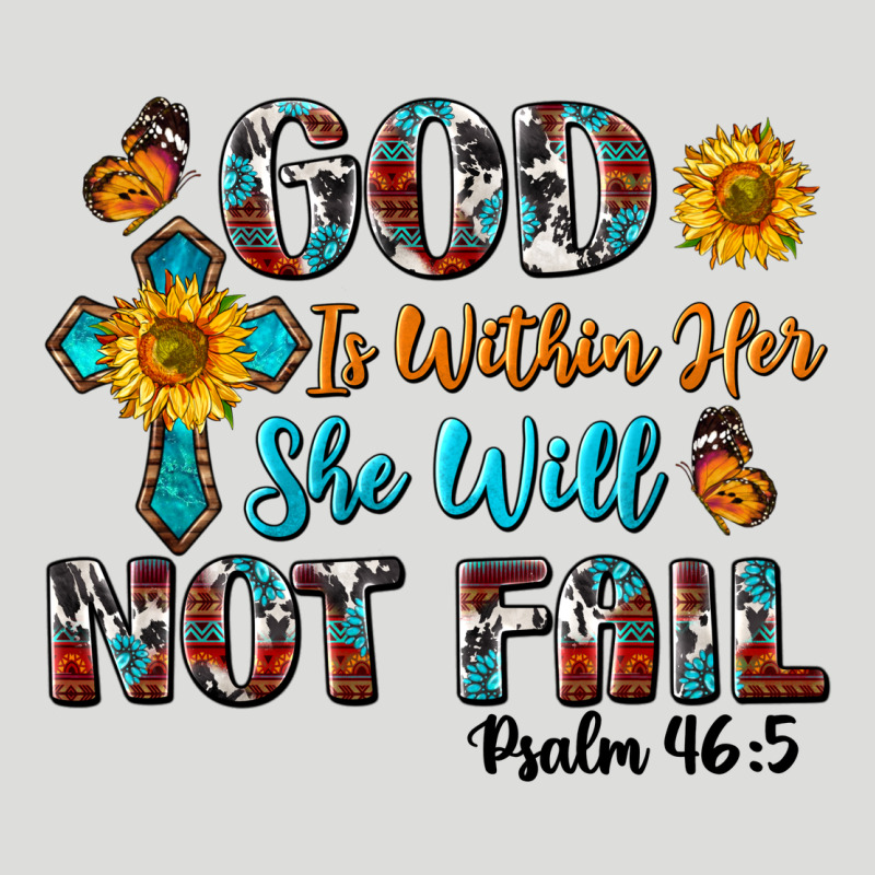 God Is Within Her She Will Not Fail Zipper Hoodie by BundleAndBundleShop | Teevron