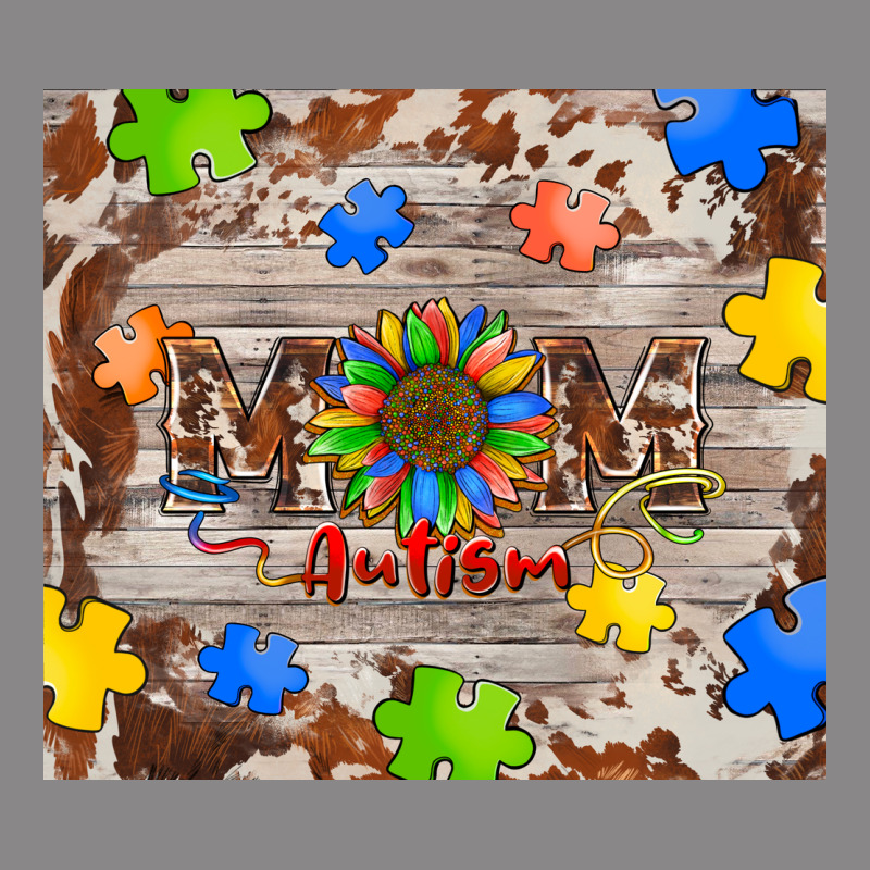 Autism Mom Vintage Tee by BarkalooDesign | Teevron