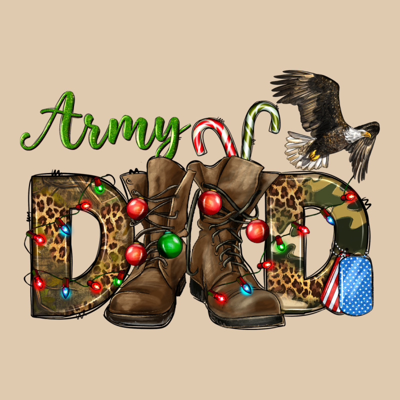 Christmas Army Dad Heavyweight Sweatshirt by NancyCooperArtShop | Teevron