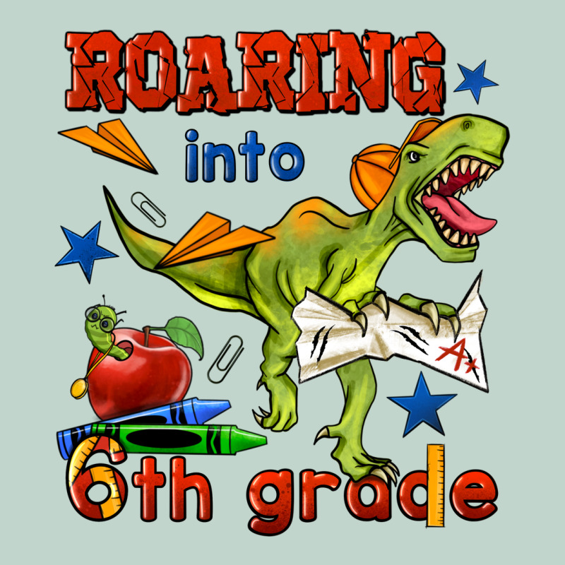 Roaring Into 6th Grade Zipper Hoodie by BundleAndBundleShop | Teevron