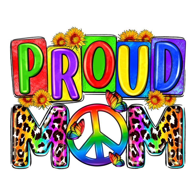 Proud Mom Lgbt Ladies Tee by Zillion Design Studio | Teevron