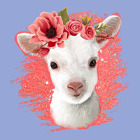 Floral Baby Goat Classic Tee | Teevron