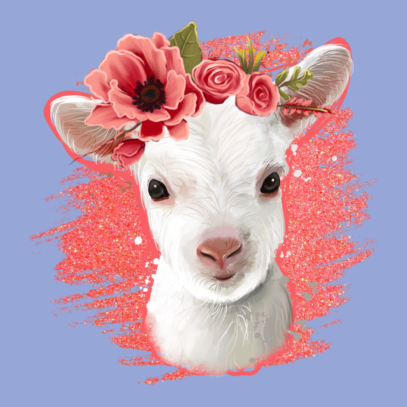 Floral Baby Goat Classic Tee by Jasminsmagicworld | Teevron