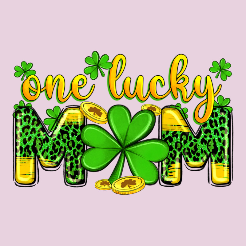 One Lucky Mom Ladies Tee by Zillion Design Studio | Teevron