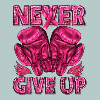 Never Give Up Cancer Heavy Core Tee | Teevron
