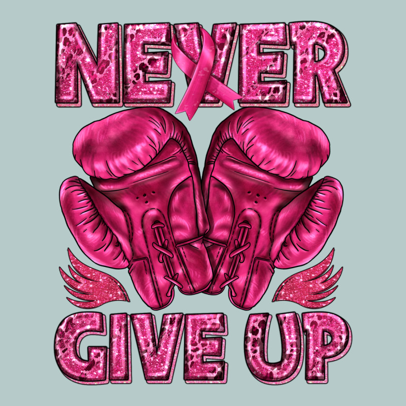 Never Give Up Cancer Heavy Core Tee by texasbilliewilder | Teevron