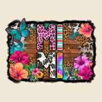 Mimi Floral Background Premium Tee | Teevron