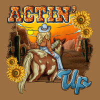 Actinup With Cowgirl Vintage Tee | Teevron