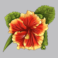 Hawaiian Hibiscus Flower Illustrations Classic Tee | Teevron