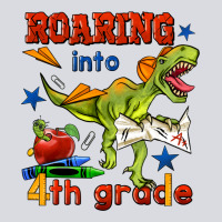 Roaring Into 4th Grade Zipper Hoodie | Teevron