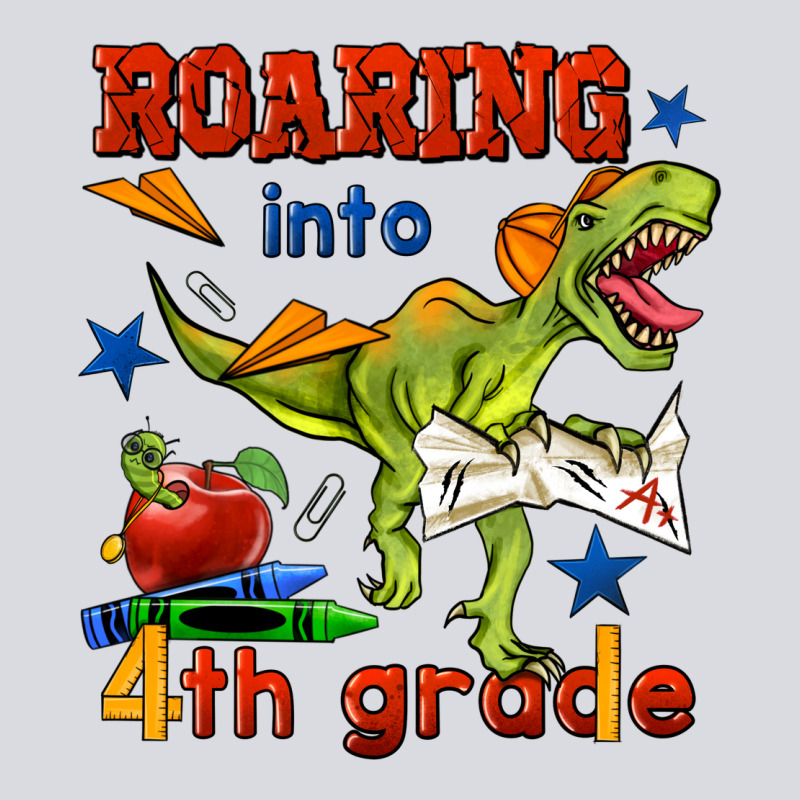Roaring Into 4th Grade Zipper Hoodie by BundleAndBundleShop | Teevron
