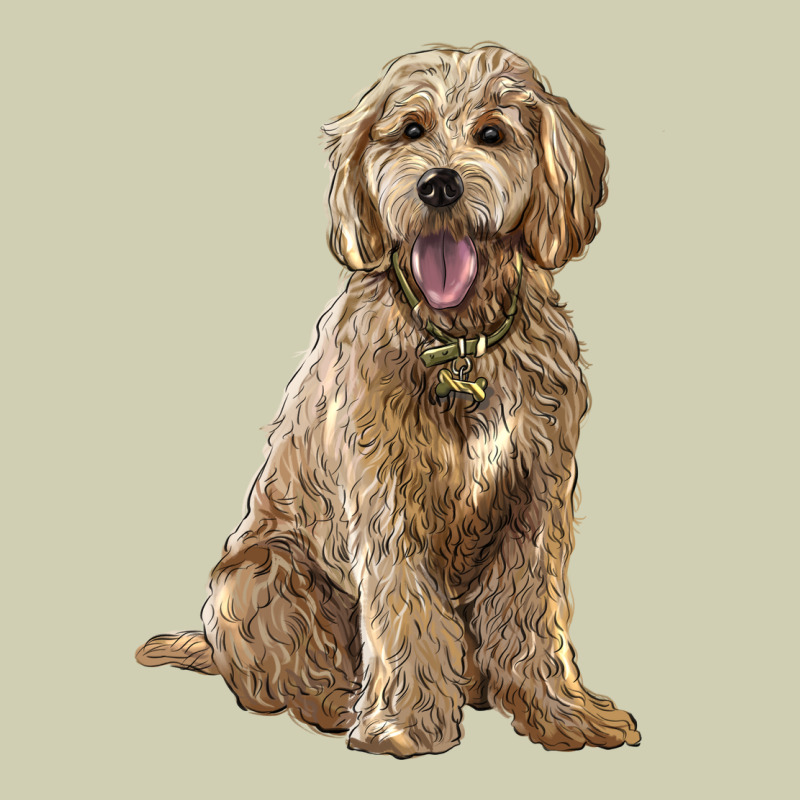 Goldendoodle Heavy Core Tee by BarkalooDesign | Teevron