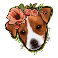 jack russel floral | Teevron