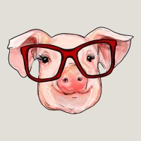 Pig With Red Glasses Heavy Core Tee | Teevron