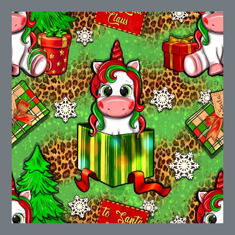 Christmas Unicorn And Gift Box Heavyweight Sweatshirt by NancyCooperArtShop | Teevron