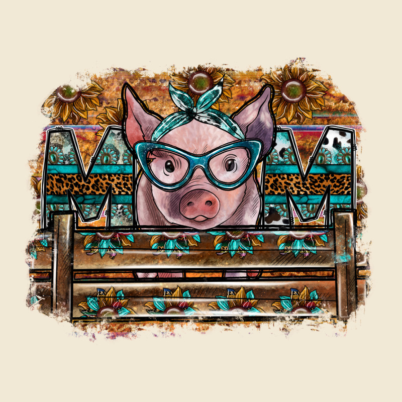 Mom Pig Premium Tee by SublimationCraftShop | Teevron