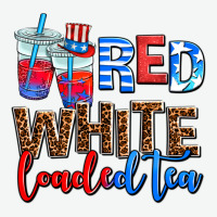 Red White Loaded Tea Urban Heavy Tee | Teevron