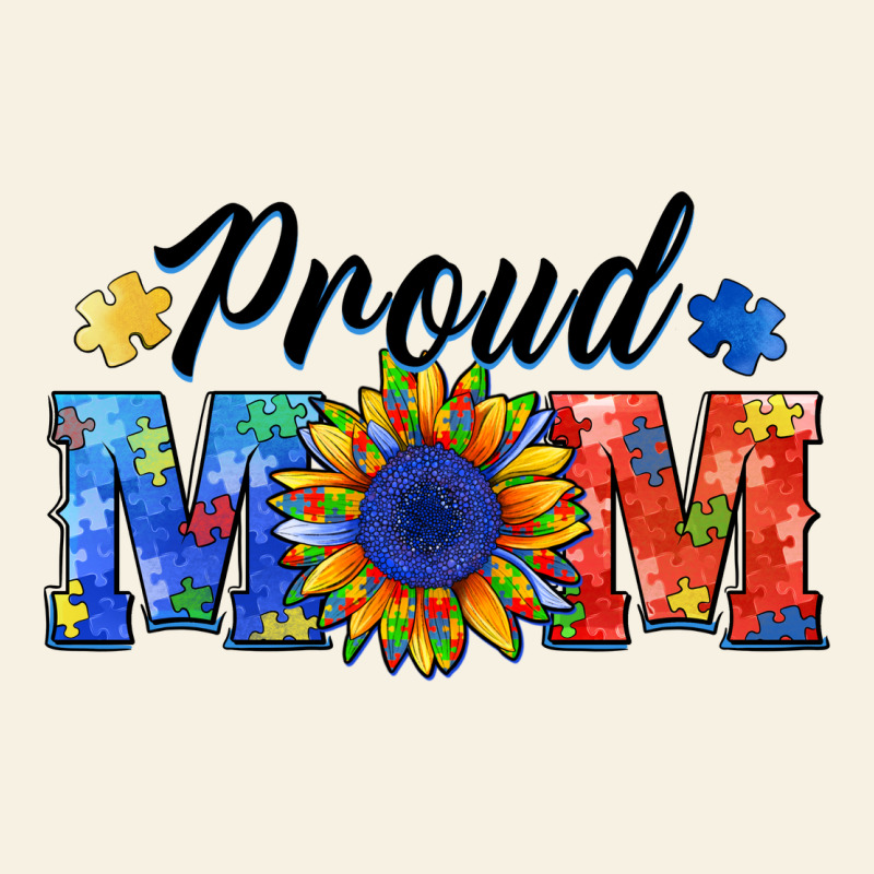Proud Mom Autism Vintage Tee by BarkalooDesign | Teevron