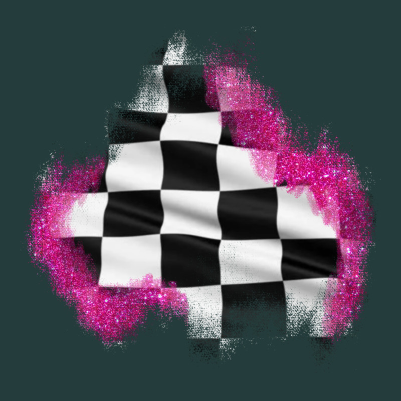 Race Flag Glitter Patch Classic Tee by AdoDesignShop | Teevron
