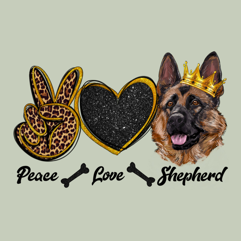 Peace Love Shepherd Ladies Tee by RanaPortraitStore | Teevron