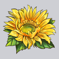 Starburst Greenburst Sunflower Heavyweight Sweatshirt | Teevron
