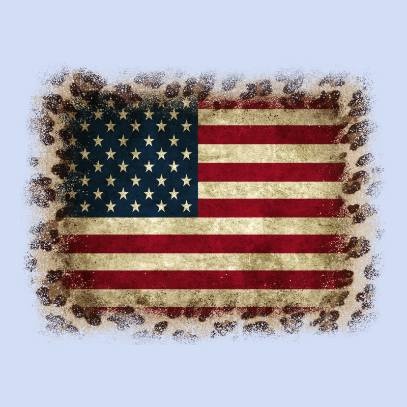 America Flag And Leopard Urban Hoodie by CowCowDesign | Teevron