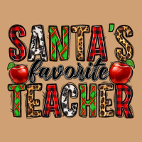 Santa's Favorite Teacher Vintage Tee | Teevron