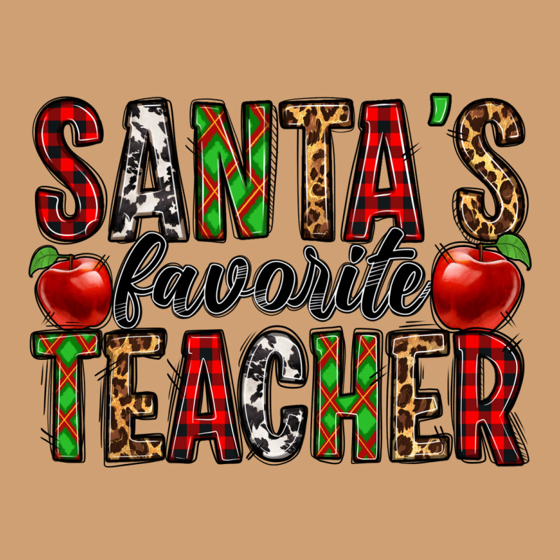 Santa's Favorite Teacher Vintage Tee by Jasminsmagicworld | Teevron