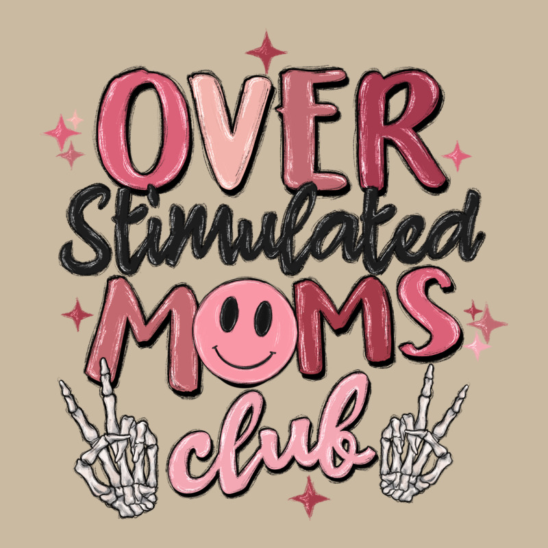 Over Stimulated Moms Club Long Sleeve Tee by MaliasSmallBusiness | Teevron