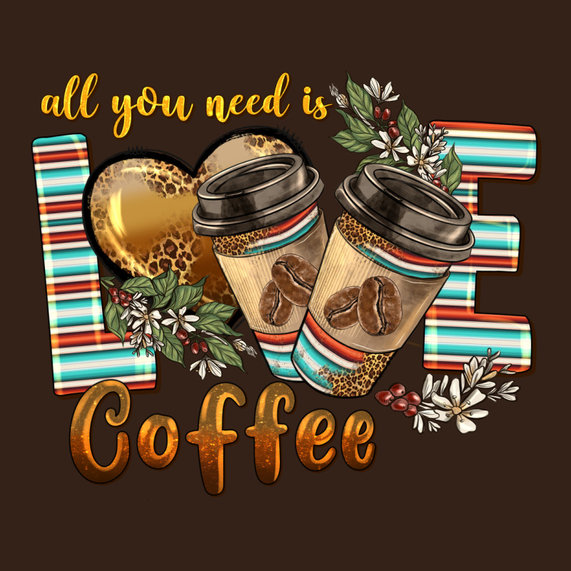 All You Need Is Love Coffee Heavy Core Tee by BarkalooDesign | Teevron