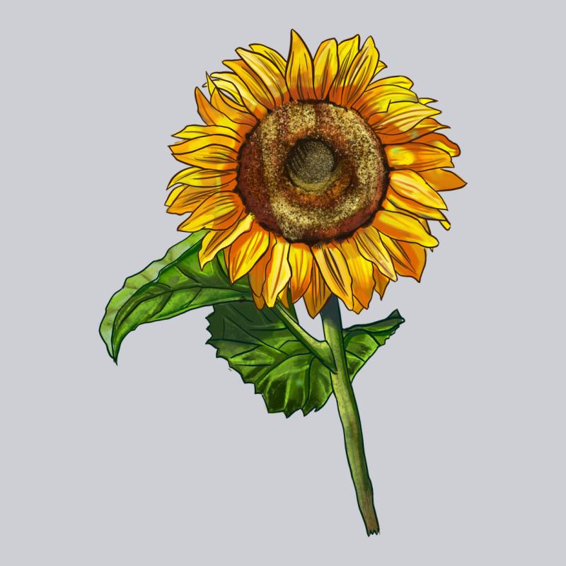 Mammoth Sunflower Heavyweight Sweatshirt by LillyAllenDesigns | Teevron