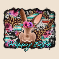 Happy Easter Bunny Western Background Urban Heavy Tee | Teevron