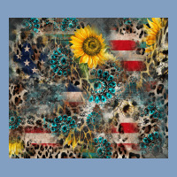 America Flag Leopard Gemstone Sunflower Urban Hoodie | Teevron