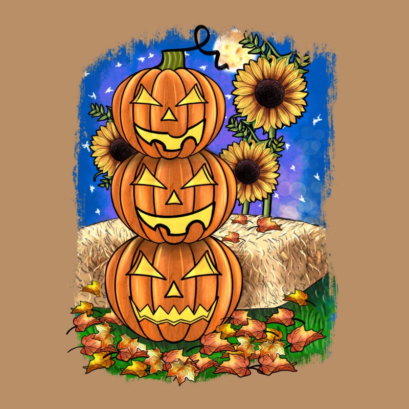 Pumpkin Sunflower Vintage Hoodie by JahusDesignShop | Teevron