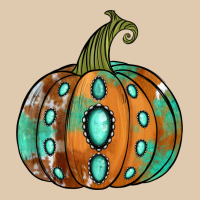 Western Cowhide Turquoise Pumpkin Heavyweight Sweatshirt | Teevron