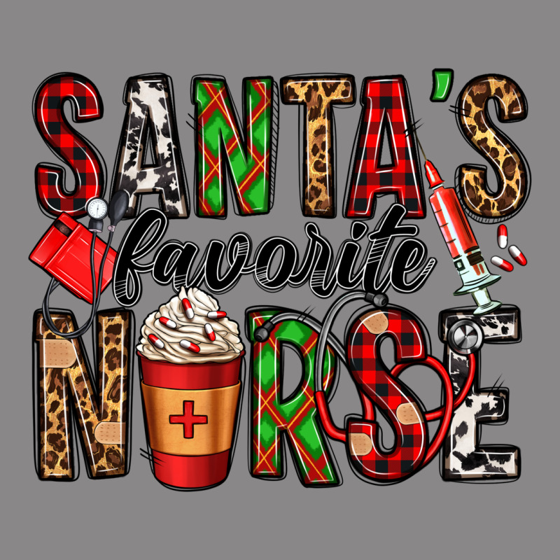 Santa's Favorite Nurse Vintage Tee by Jasminsmagicworld | Teevron