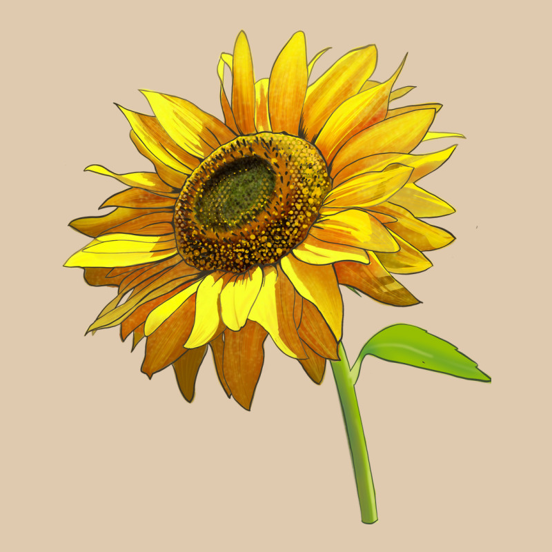 Sunflower Heavyweight Sweatshirt by LillyAllenDesigns | Teevron