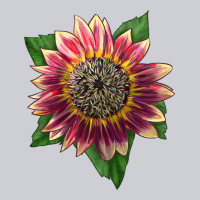 Crimson Blaze Sunflower Heavyweight Sweatshirt | Teevron