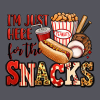 I'm Just Here For The Snacks Baseball Vintage Hoodie | Teevron