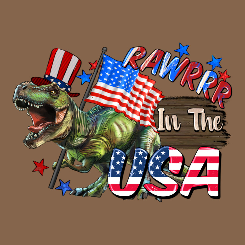Rawrrr In The Usa 4th Of July Premium Tee by CowGirlArtShop | Teevron