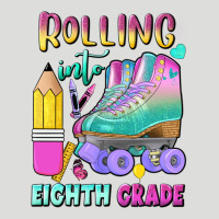 Rolling Into Eighth Grade Zipper Hoodie | Teevron